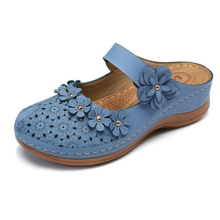 Women's Flower Hollow Out Sandals