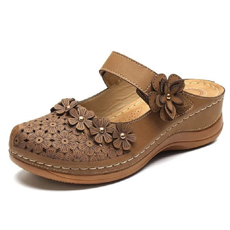 Women's Flower Hollow Out Sandals