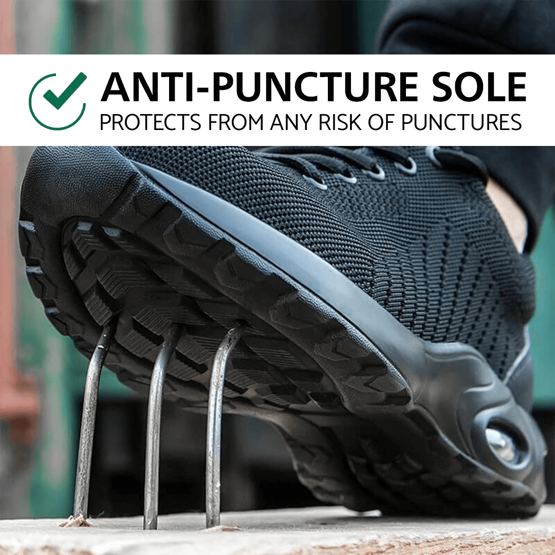 Black Safety Work Shoes