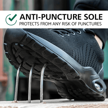 Black Safety Work Shoes