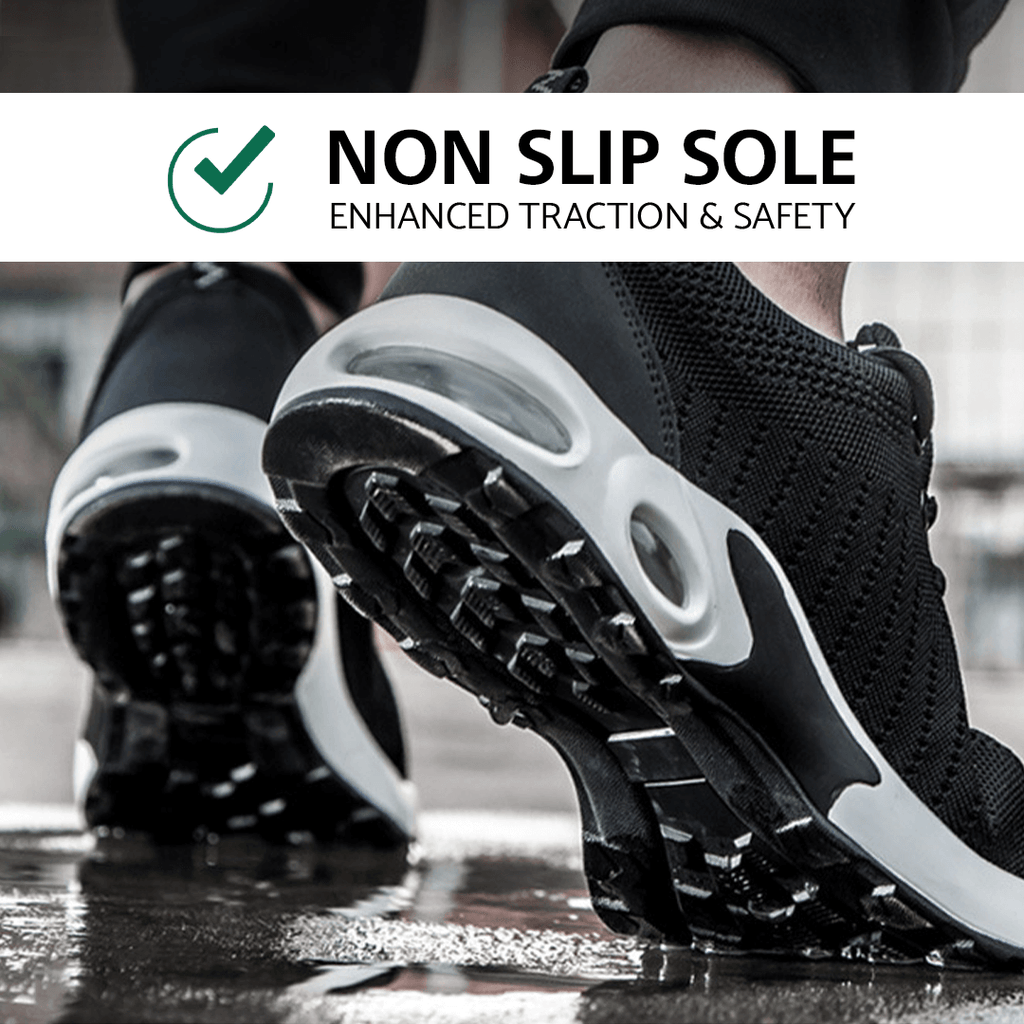 Black Safety Work Shoes