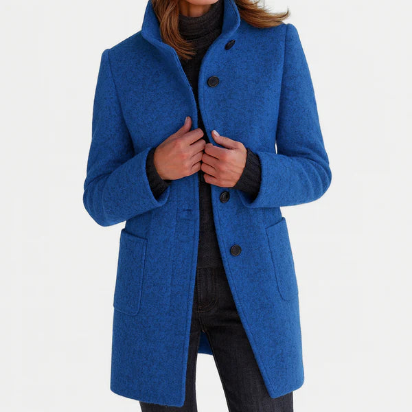 Women's Elegant Wool Winter Coat