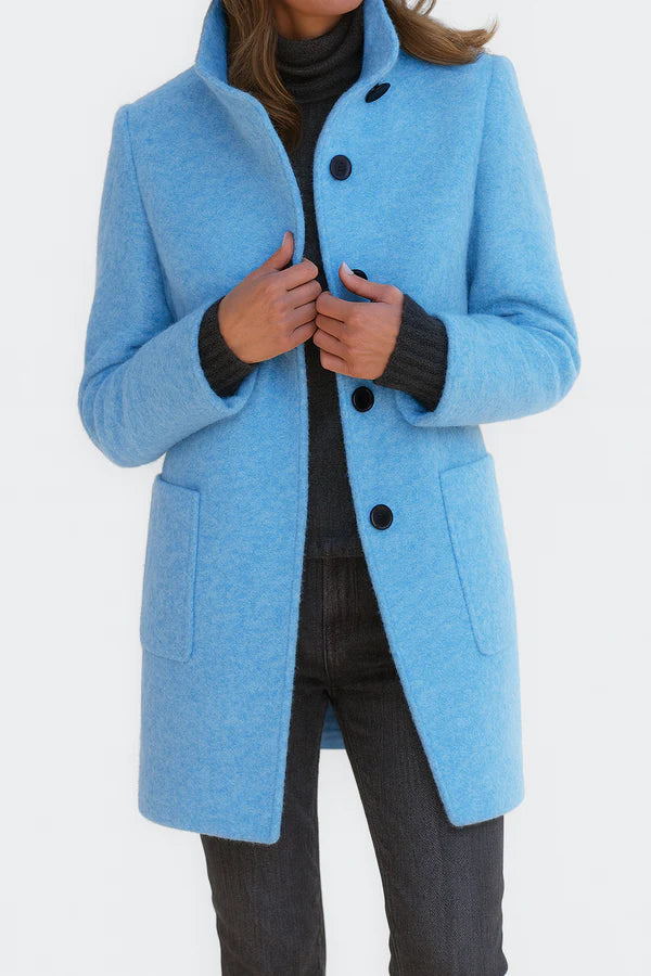 Women's Elegant Wool Winter Coat