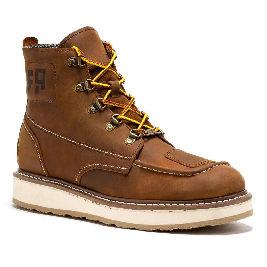 Men’s Side-Zip Composite Toe Goodyear Welt Work Boots