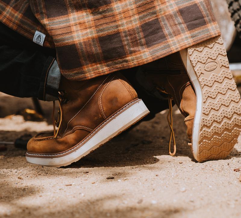 Men’s Side-Zip Composite Toe Goodyear Welt Work Boots