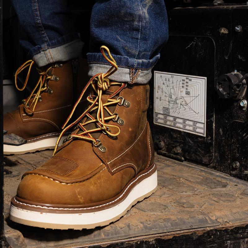 Men’s Side-Zip Composite Toe Goodyear Welt Work Boots