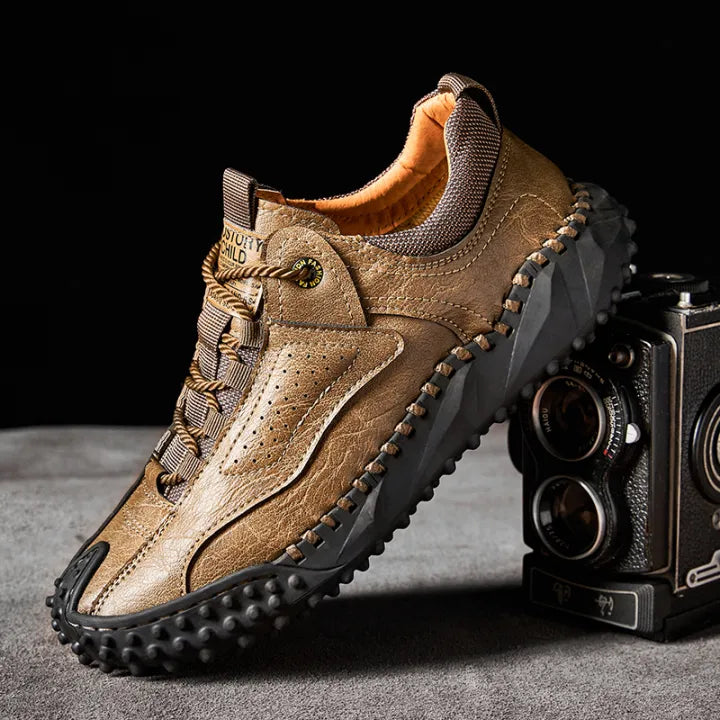 Men’s Vintage Leather Hiking Shoes