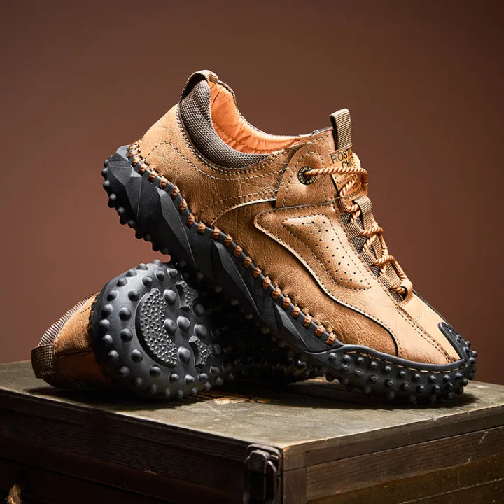 Men’s Vintage Leather Hiking Shoes