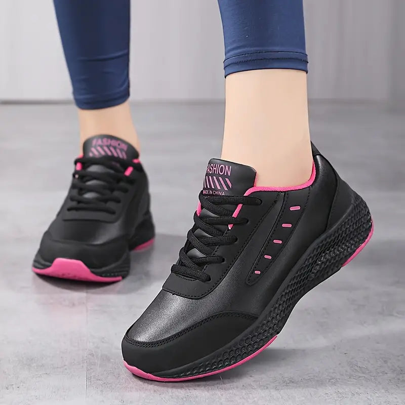 Women's Soft Sole Waterproof Sports Sneakers