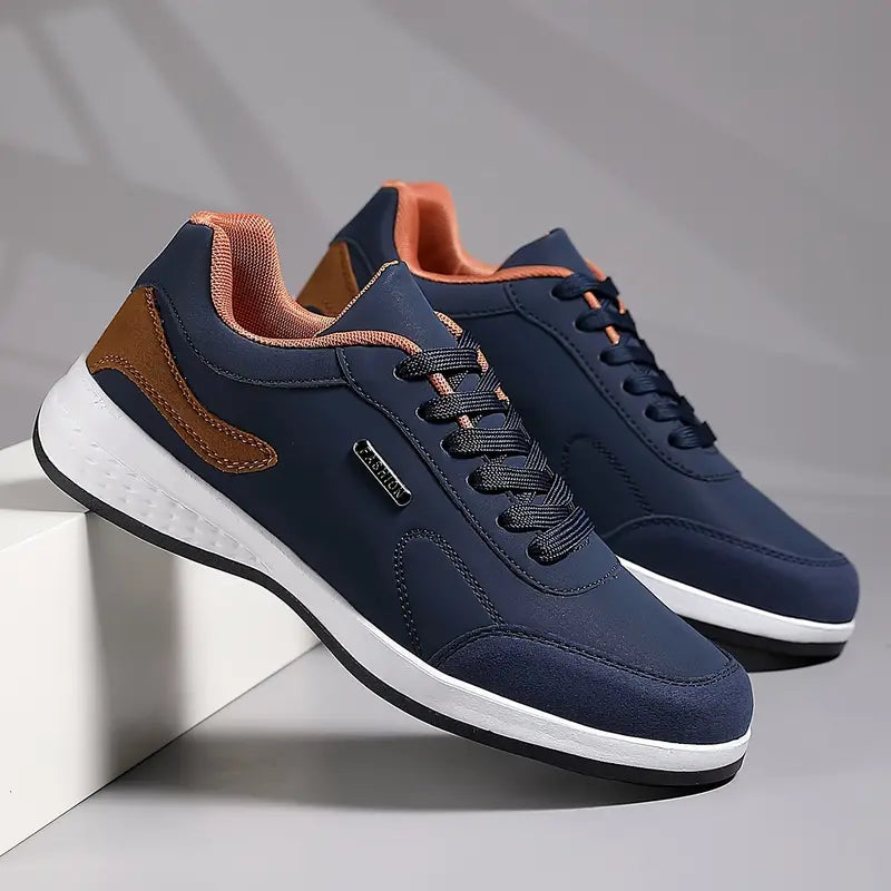 Men’s Casual Lace-Up Sneakers – Stylish & Comfortable for All Seasons