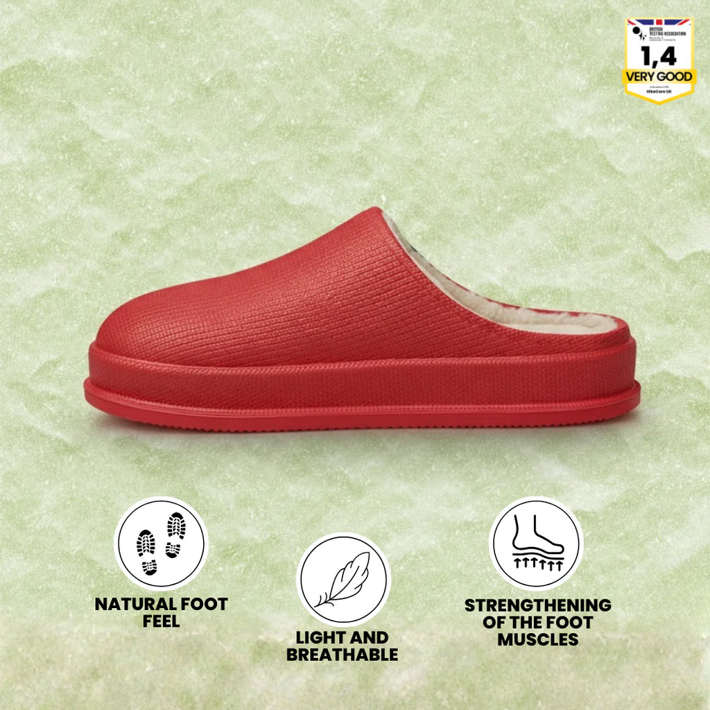 Ergonomic Plush-Lined Non-Slip Winter Slippers