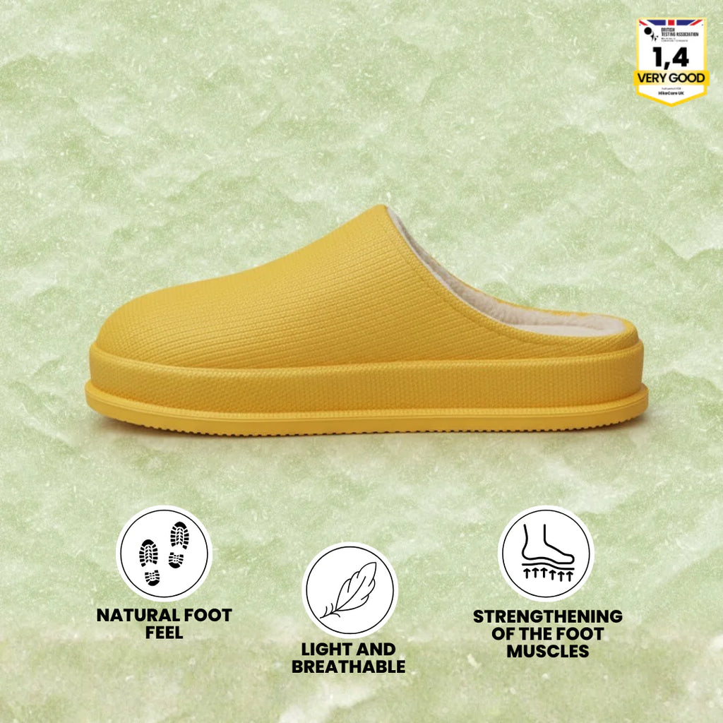 Ergonomic Plush-Lined Non-Slip Winter Slippers