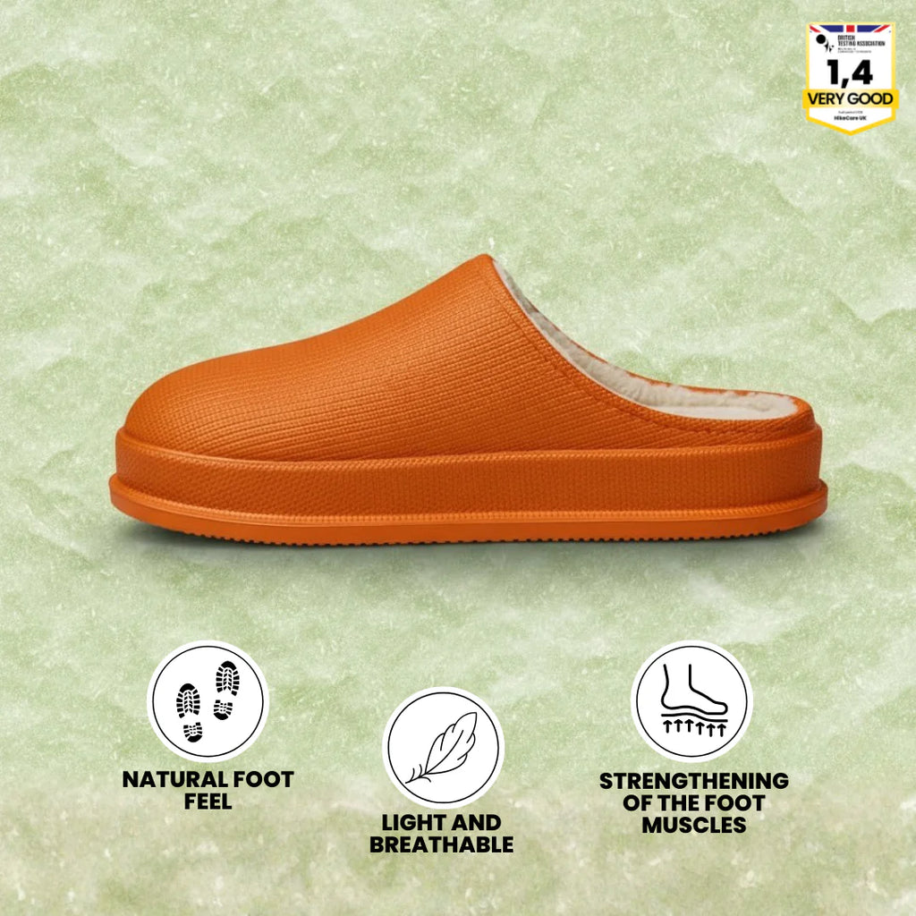 Ergonomic Plush-Lined Non-Slip Winter Slippers