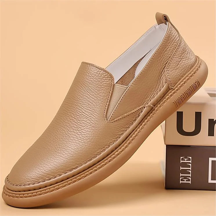 Casual Soft Sole Driving Leather Shoes