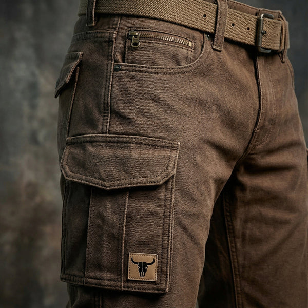 Men’s Insulated Cotton Canvas Utility Trousers