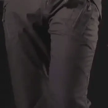 Men’s Stretch Tactical Cargo Trousers with Utility Pockets