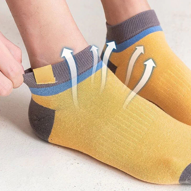 Men's spring summer sports thin socks