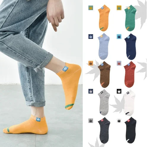 Men's spring summer sports thin socks