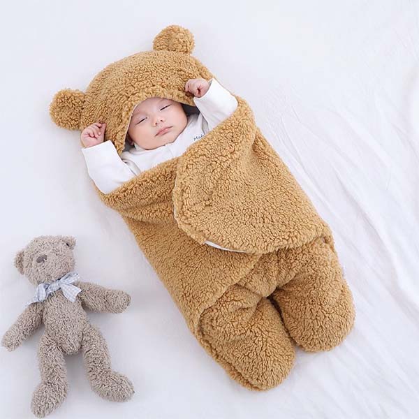Baby Teddy Comfort Sleeping Bag