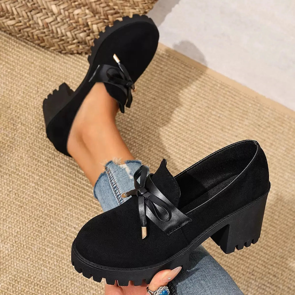 Women’s Supportive Chunky Heel Comfort Shoes