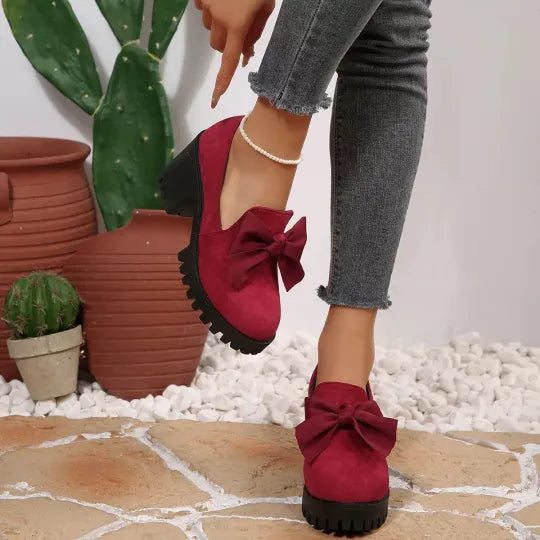 Women’s Supportive Chunky Heel Comfort Shoes