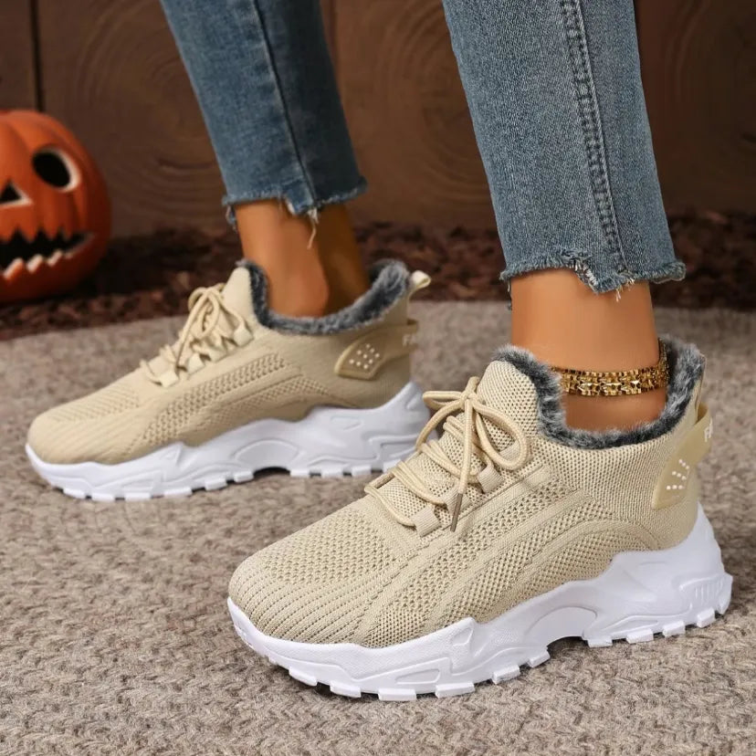 Women’s Plush Cotton Trainers