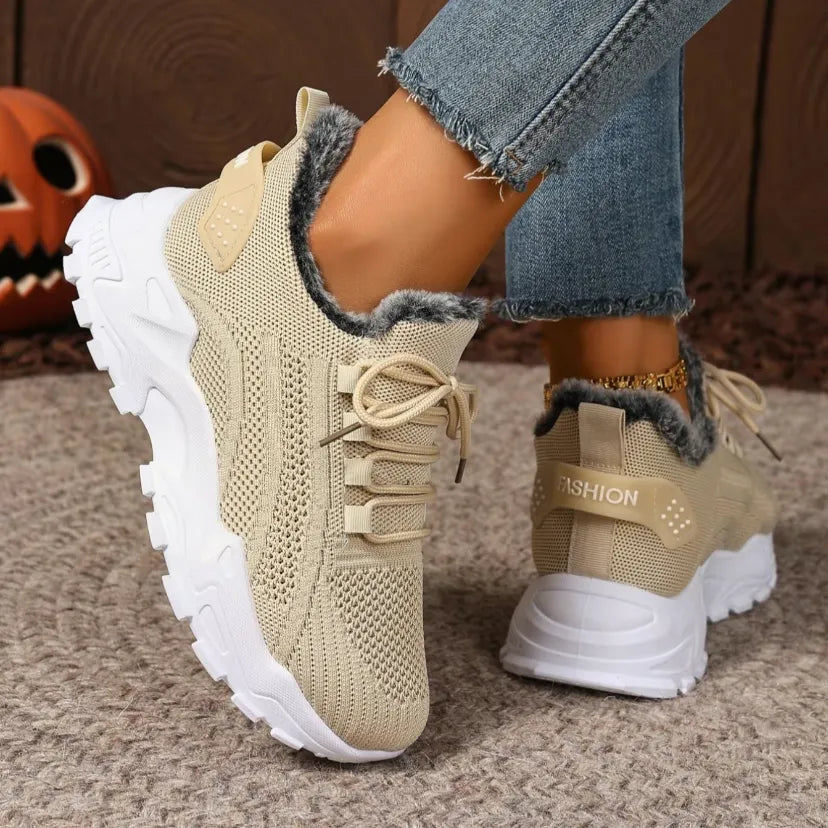 Women’s Plush Cotton Trainers
