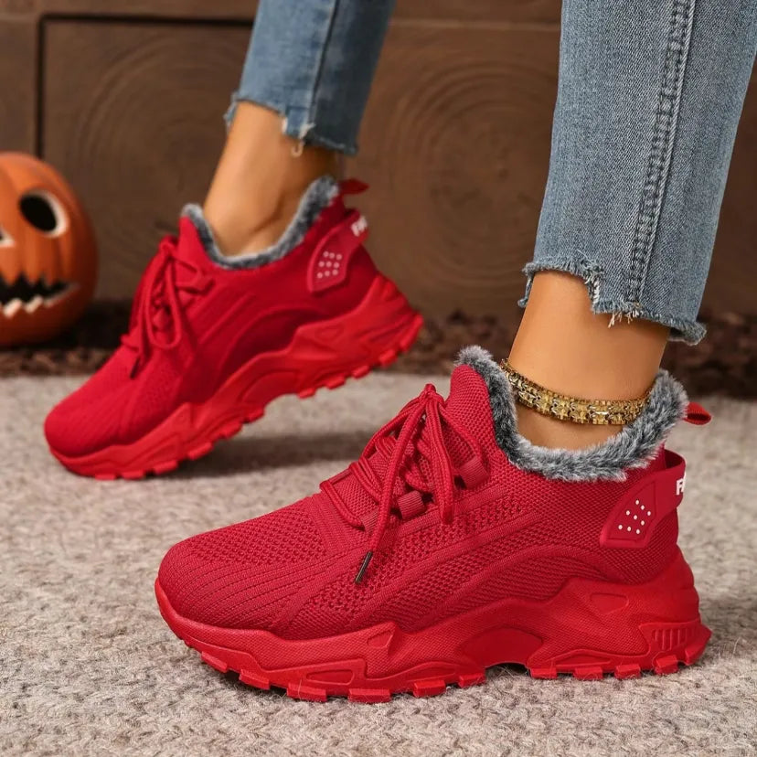 Women’s Plush Cotton Trainers