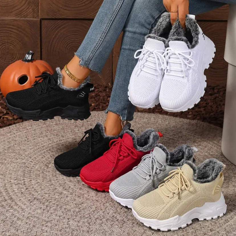 Women’s Plush Cotton Trainers