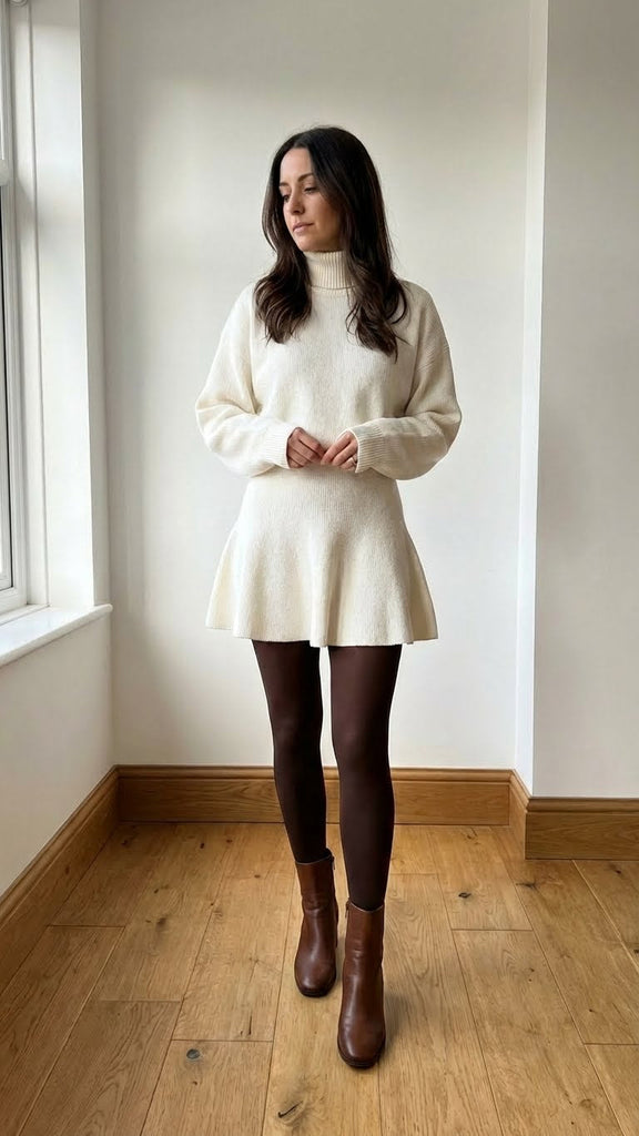 Women’s Soft Sculpt Knit Two Piece Skirt Set