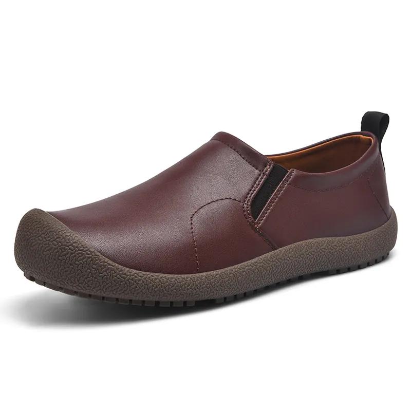 Men's Banquet Breathable Lightweight Waterproof Orthopedic Slip-On Loafer