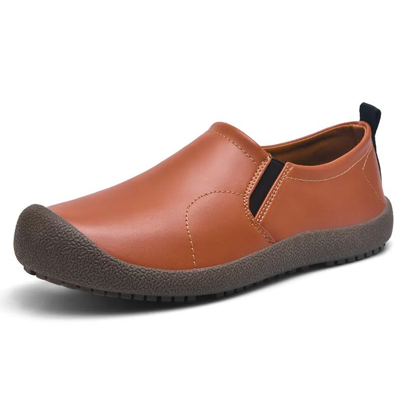 Men's Banquet Breathable Lightweight Waterproof Orthopedic Slip-On Loafer