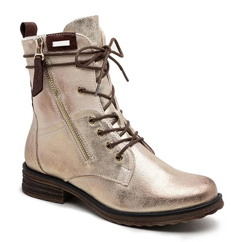 Women’s Warm Lined Lace-Up Winter Ankle Boots