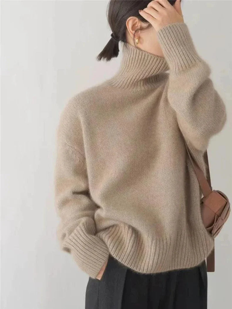 Oversized Turtleneck Sweater