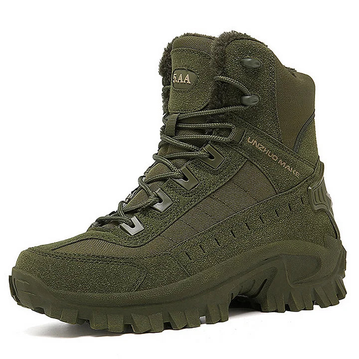 Men's Combat Boots Orthopedic Support Hiking Boots Waterproof Anti-Puncture Work Boots