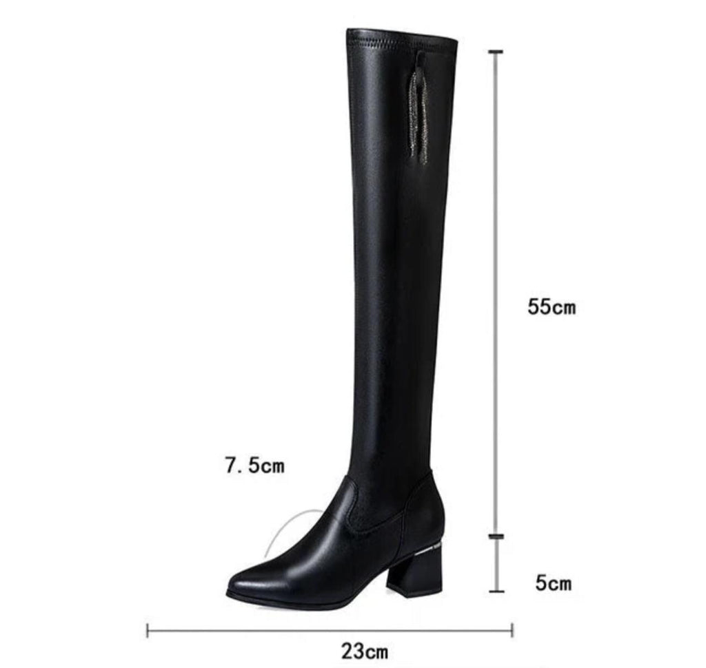 Warm Leather Boots for Women