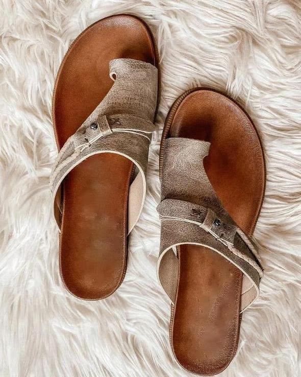 Soft Footbed Orthopaedic Summer Sandals