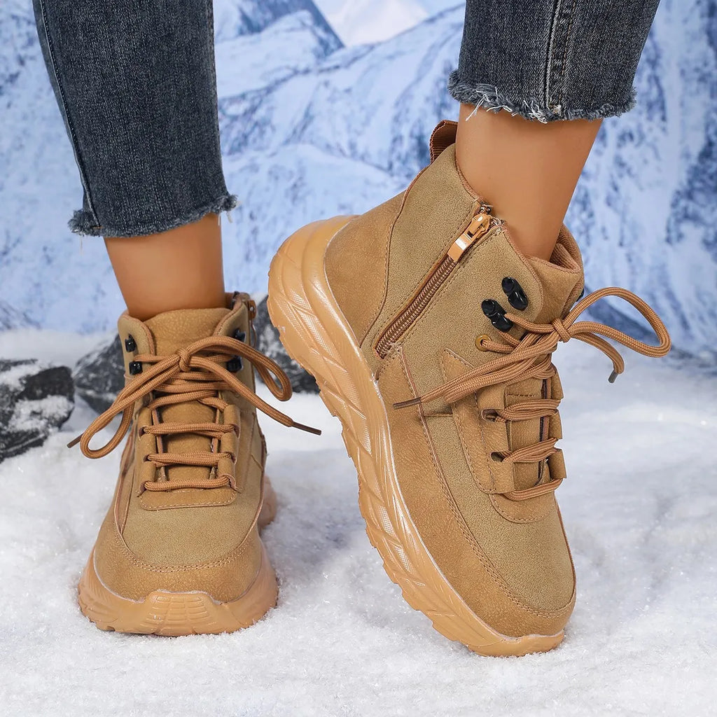 Women's Winter Thick Cushioned Sole Ankle Boots