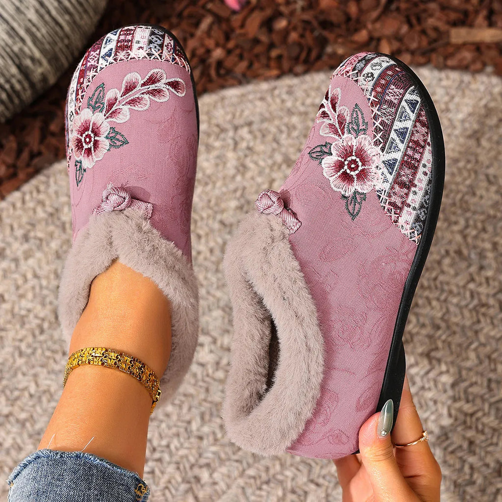 Women’s Floral Comfort Winter Shoes