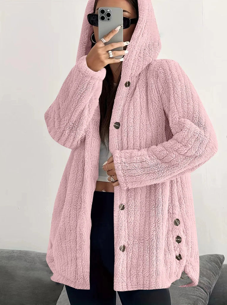 Women's Long Sleeve Winter Hooded Jacket