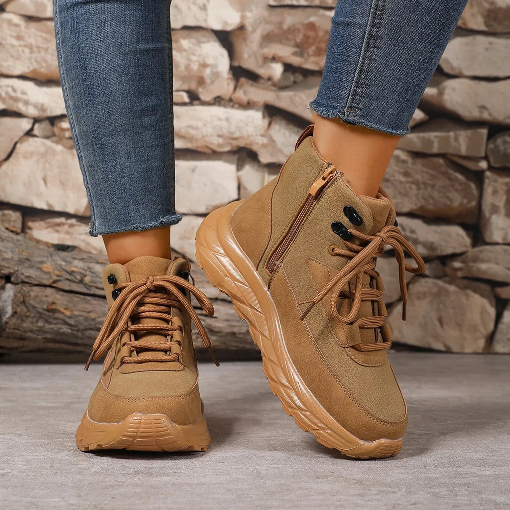 Women's Winter Thick Cushioned Sole Ankle Boots