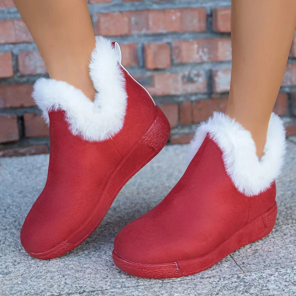Women's Winter Slip-On Lining Boots