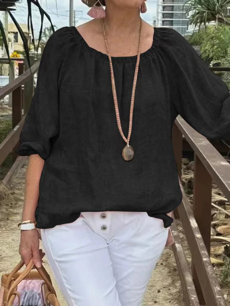 New Casual Tops in Cotton and Linen