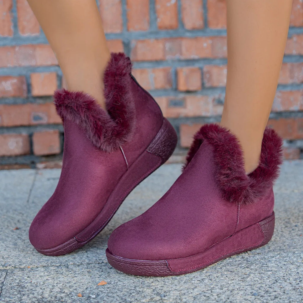 Women's Winter Slip-On Lining Boots