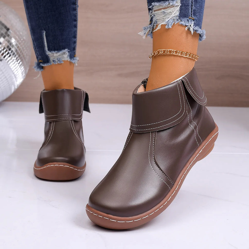 Women’s Comfort Leather Walking Boots