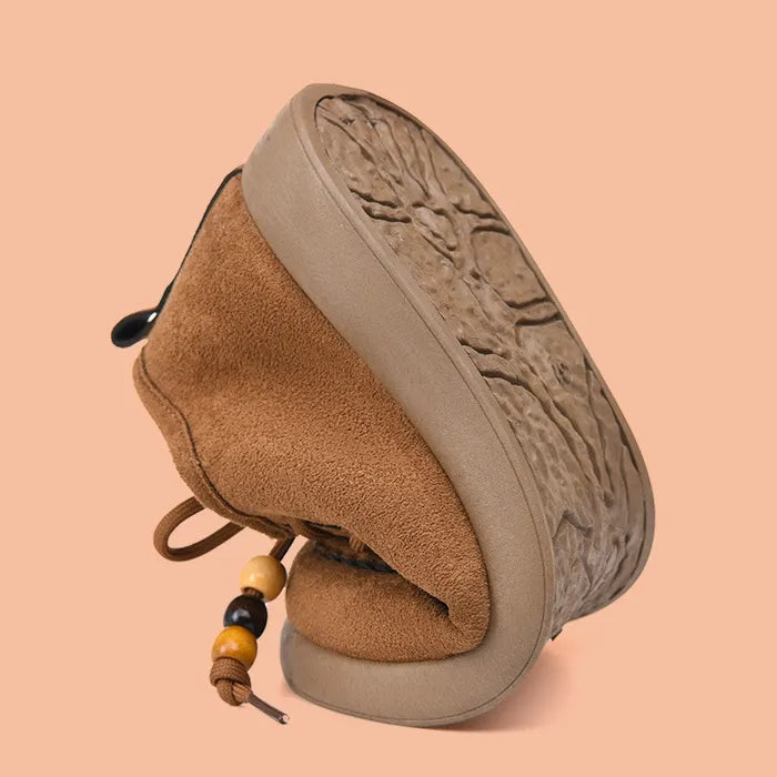 Women’s Cosy Fleece-Lined Slip-On Winter Shoes