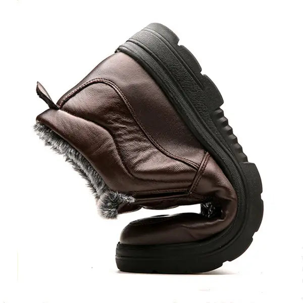 Men's Retro Winter Plush Lined Casual Shoes