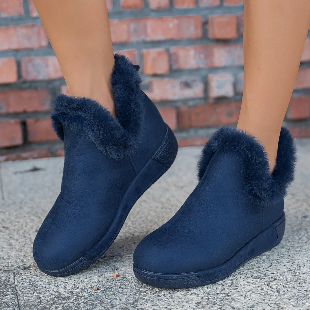 Women's Winter Slip-On Lining Boots