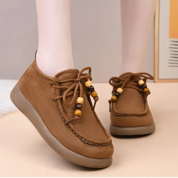 Women’s Cosy Fleece-Lined Slip-On Winter Shoes