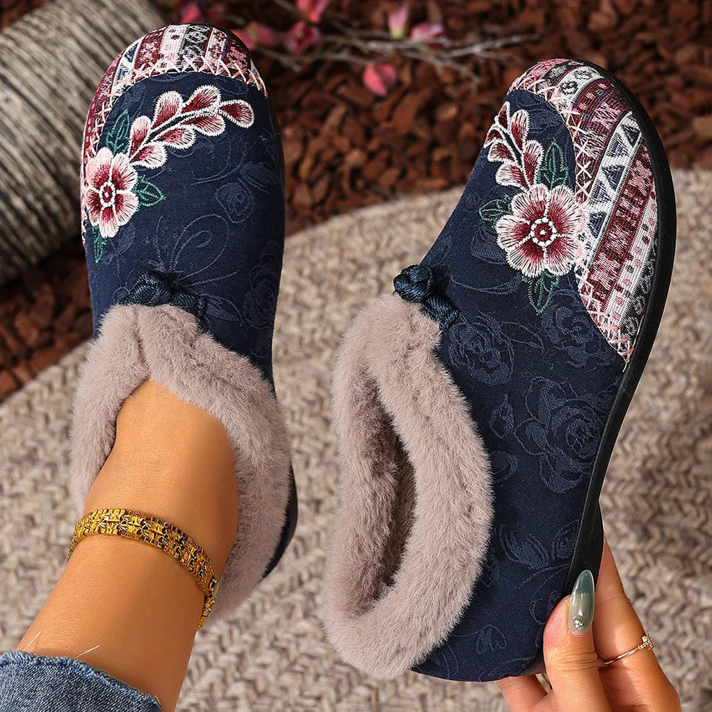 Women’s Floral Comfort Winter Shoes